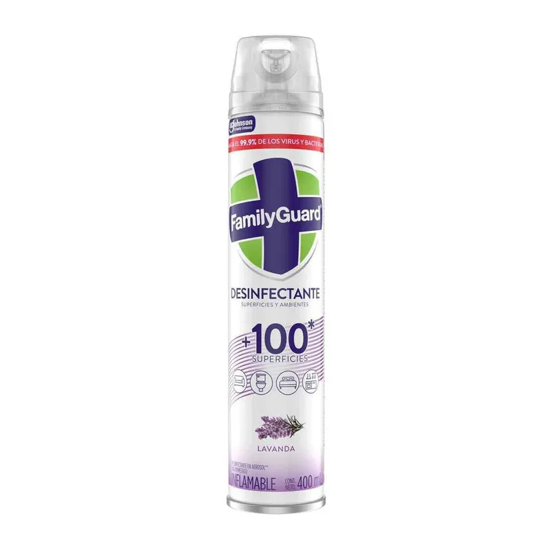 Aerosol Desinfectante Family Guard Lavanda 400ml