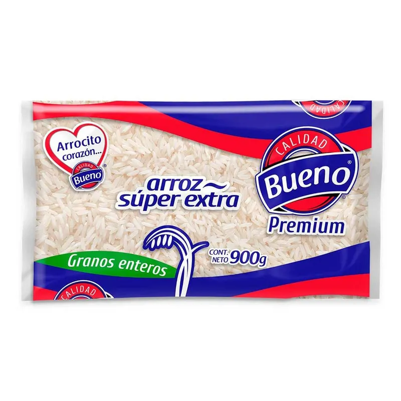 Arroz Super Extra Calidad Bueno Premium 900g