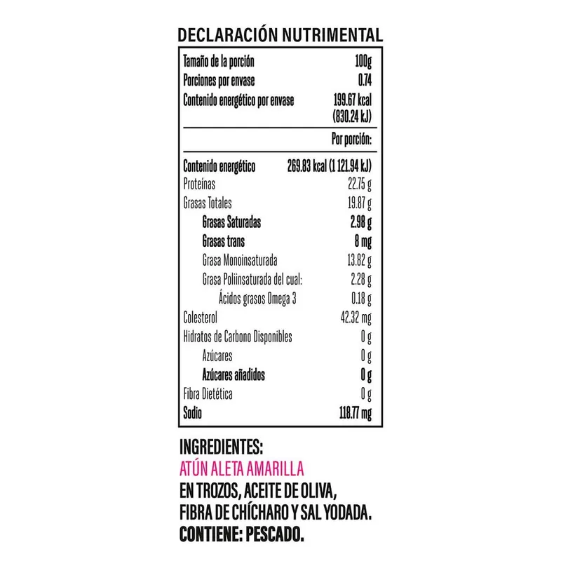Atún Dolores en Aceite de Oliva en Pouch 78g