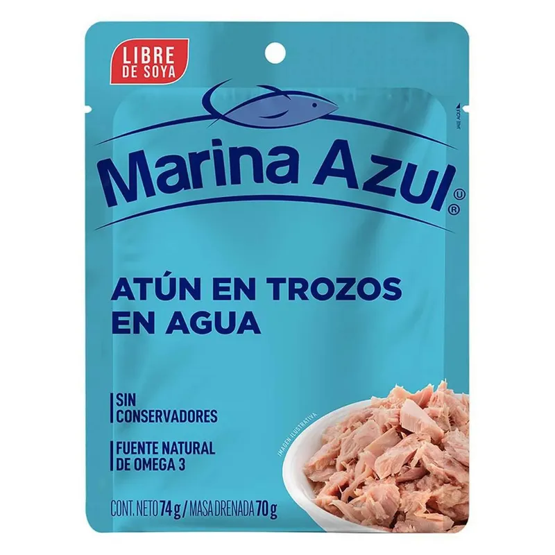 Atún Marina Azul en Agua 74g