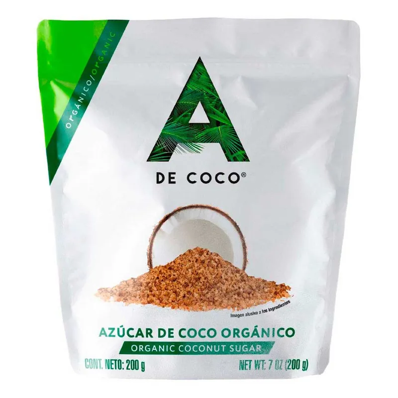 Azúcar A de Coco de Coco Orgánico 200g