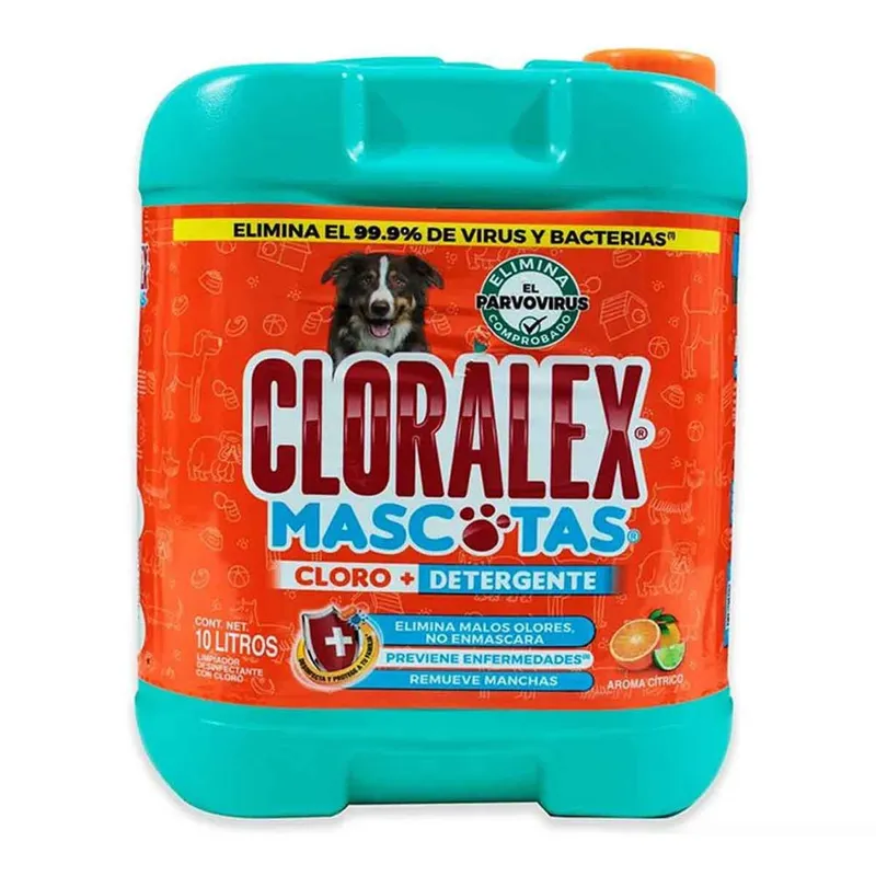 Blanqueador Cloralex Mascotas 10L