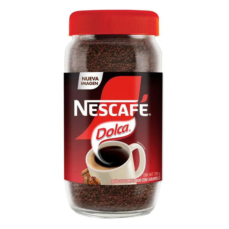 Café Soluble Nescafé Dolca con Caramelo Frasco 170g