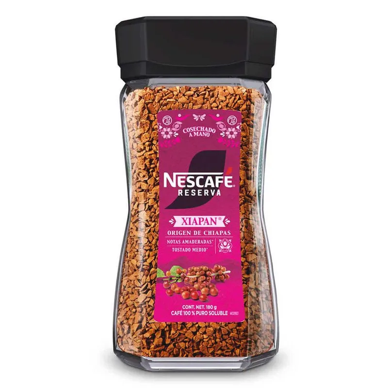 Café Soluble Nescafé Reserva Xiapan Frasco 180g