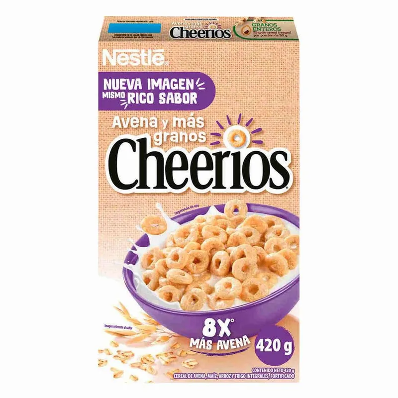 Cereal Cheerios Avena y más Granos 420g
