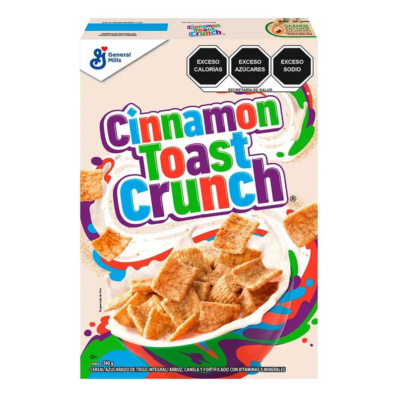 Cereal Cinnamon Toast Crunch Sabor a Canela 340g