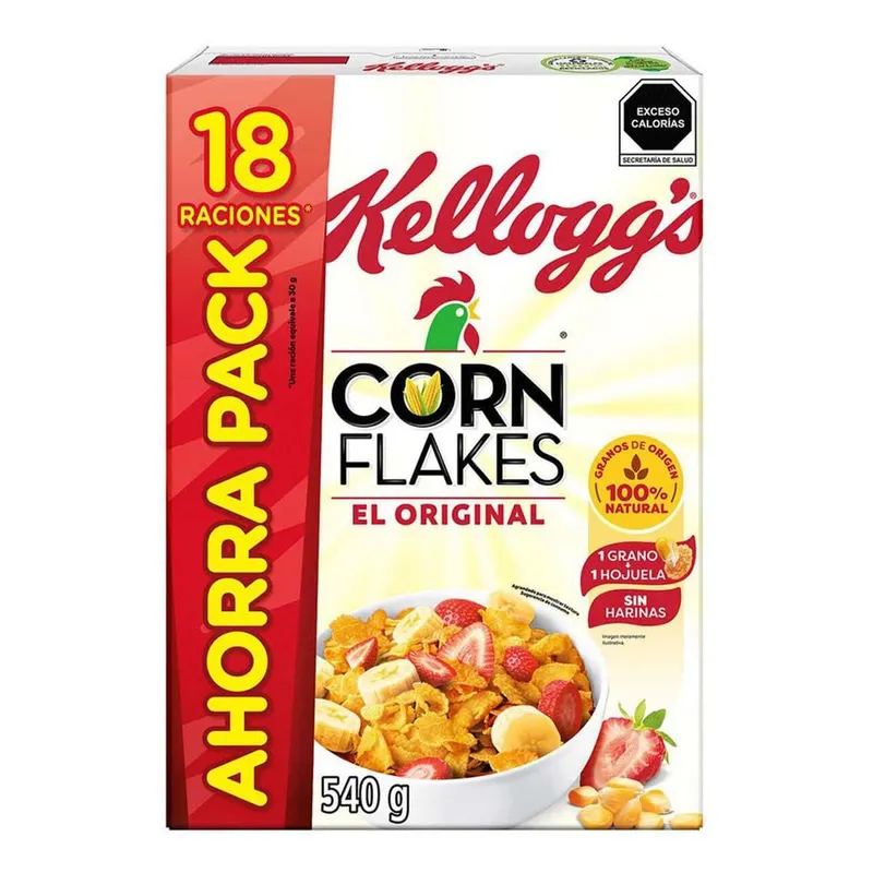 Cereal Kelloggs Corn Flakes Original 540g