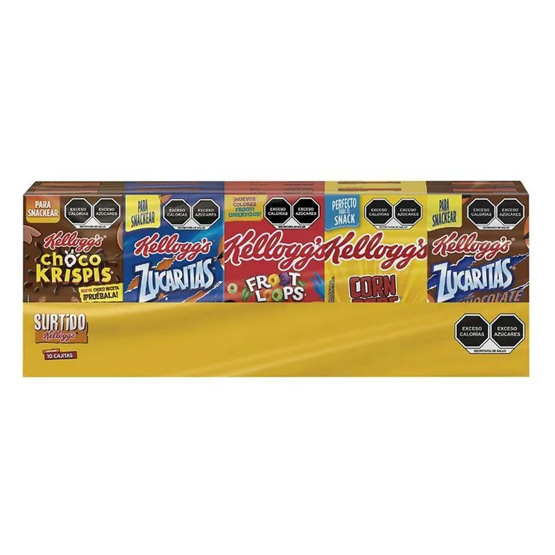 Cereal Kelloggs Surtido Variedad de Sabores 306g