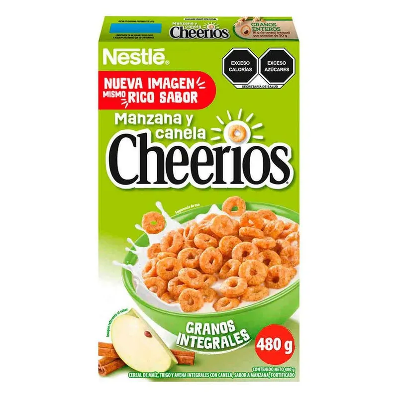 Cereal Nestlé Cheerios Manzana Canela con Avena 480g