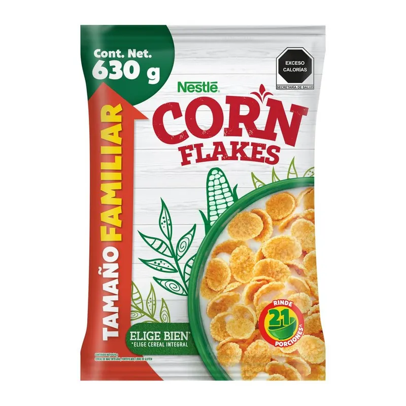 Cereal Nestlé Corn Flakes Bolsa 630g