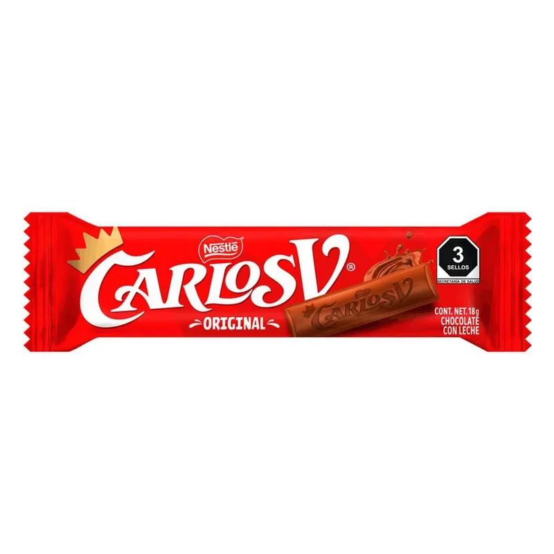 Chocolate Carlos V Suizo 18g
