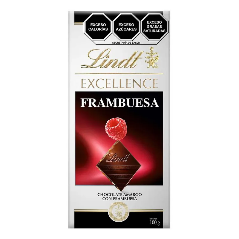 Chocolates Lindt Excellence Frambuesa 100g
