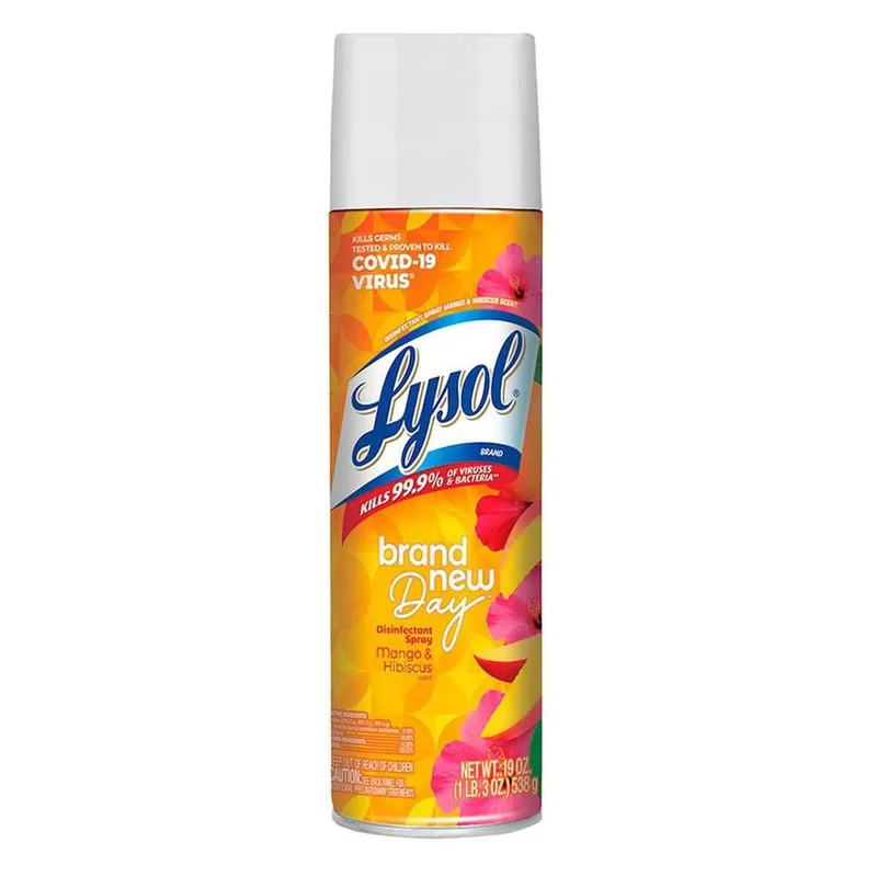 Desinfectante Lysol Citrus Aerosol 538g