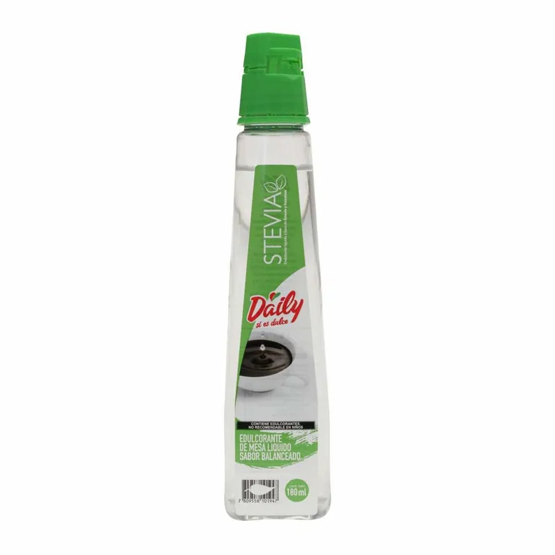 Endulzante Stevia Liquida Daily 180ml