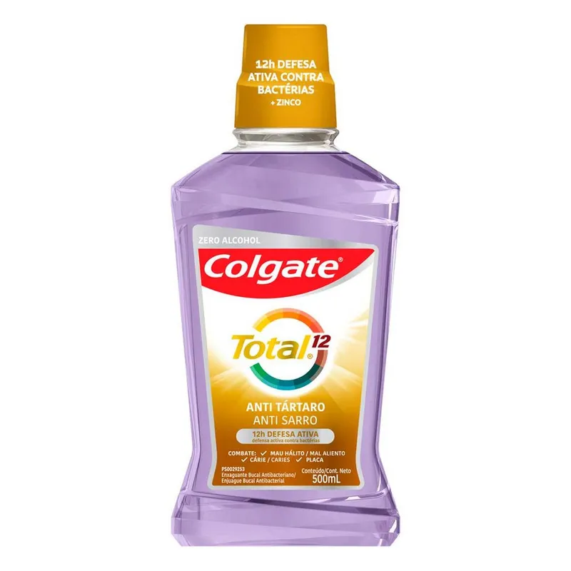Enjuague Bucal Colgate Total 12 Anti Sarro 500ml