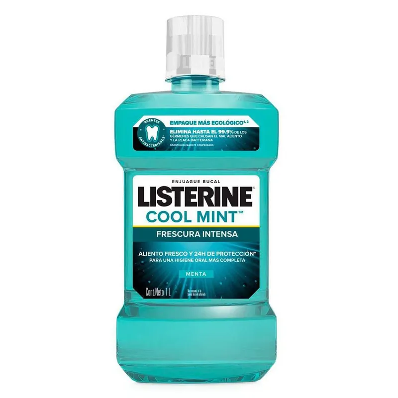 Enjuague Bucal Listerine Cool Mint 1L