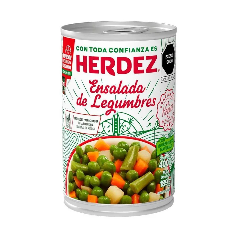 Ensalada de Legumbres Herdez 400g