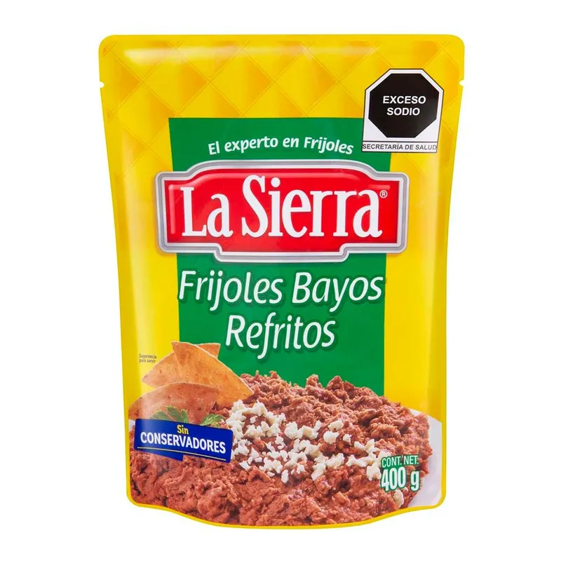Frijoles La Sierra Bayos Refritos 400g