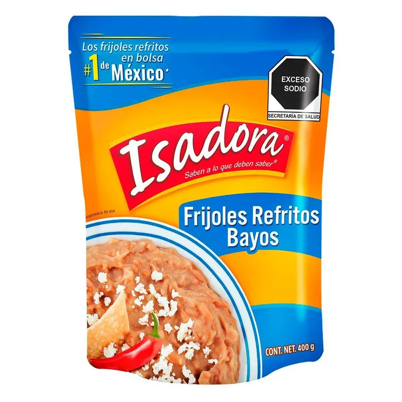 Frijoles Refritos Isadora Bayos 400g