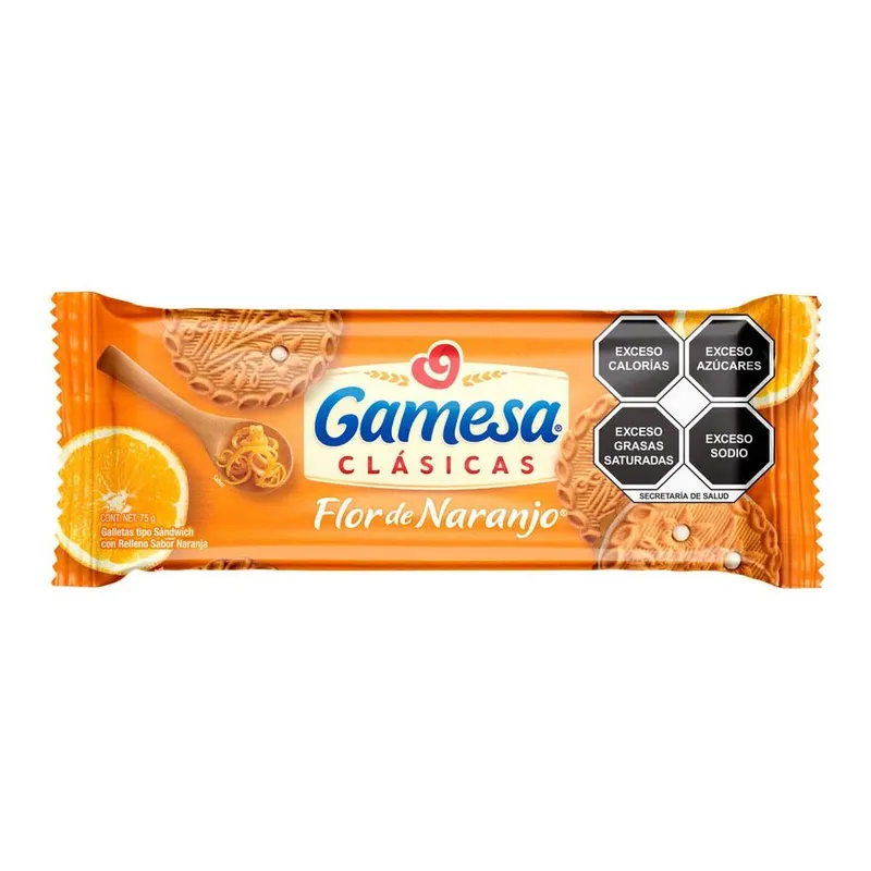 Galleta Gamesa Flor de Naranjo 75g