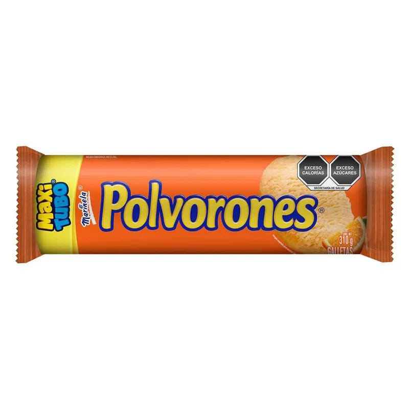 Galleta Marinela Maxi Tubos  Polvorones 310g
