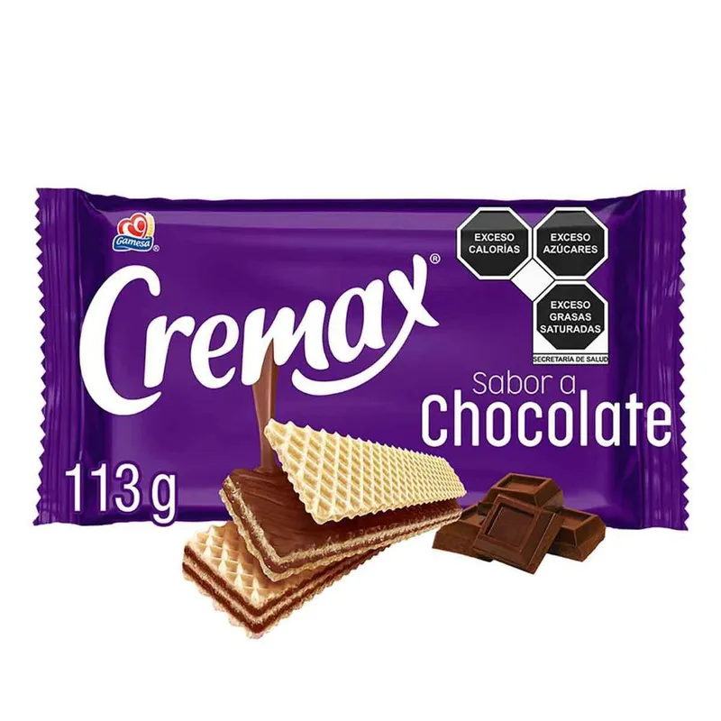 Galletas Gamesa Cremax Chocolate 113g