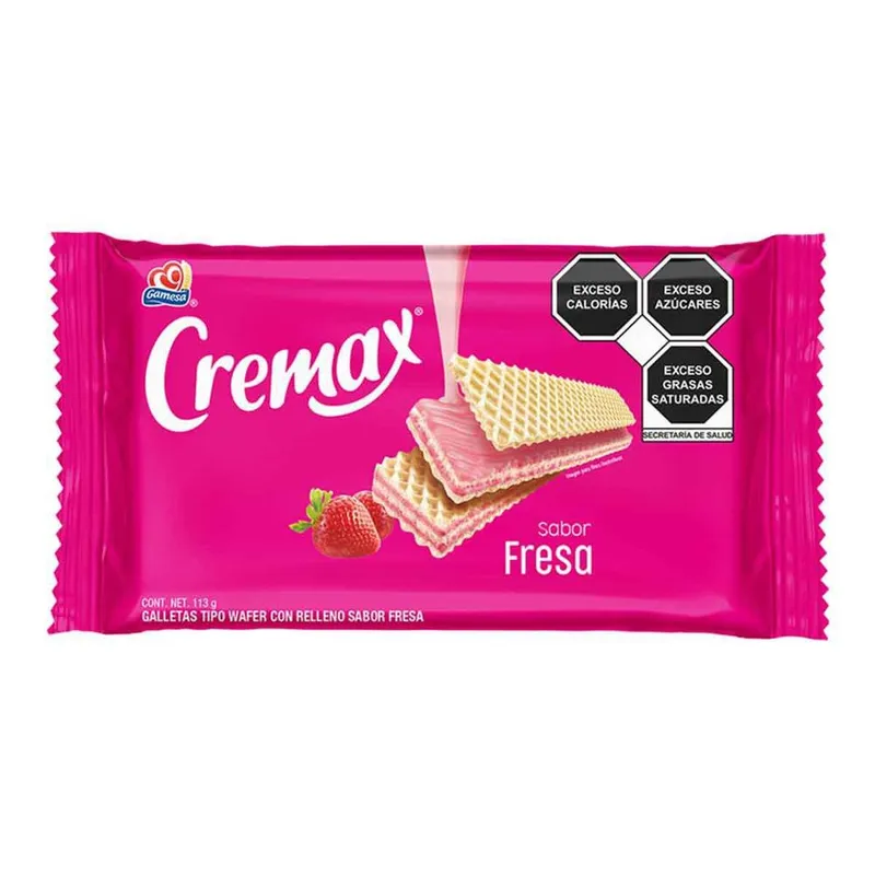 Galletas Gamesa Cremax Fresa 113g
