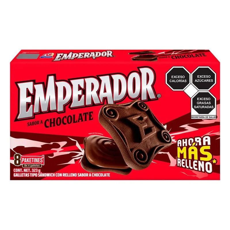 Galletas Gamesa Emperador Chocolate 323g