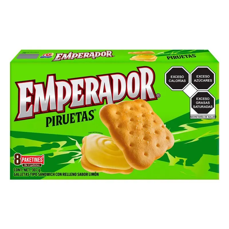 Galletas Gamesa Emperador Piruetas 307g