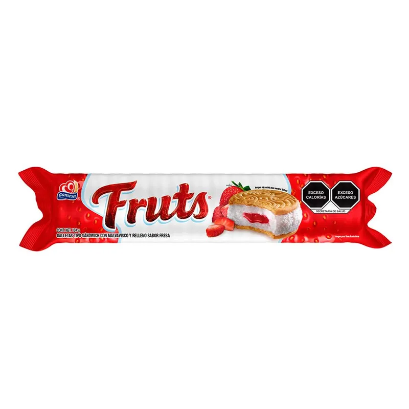 Galletas Gamesa Fruts Fresa 104g