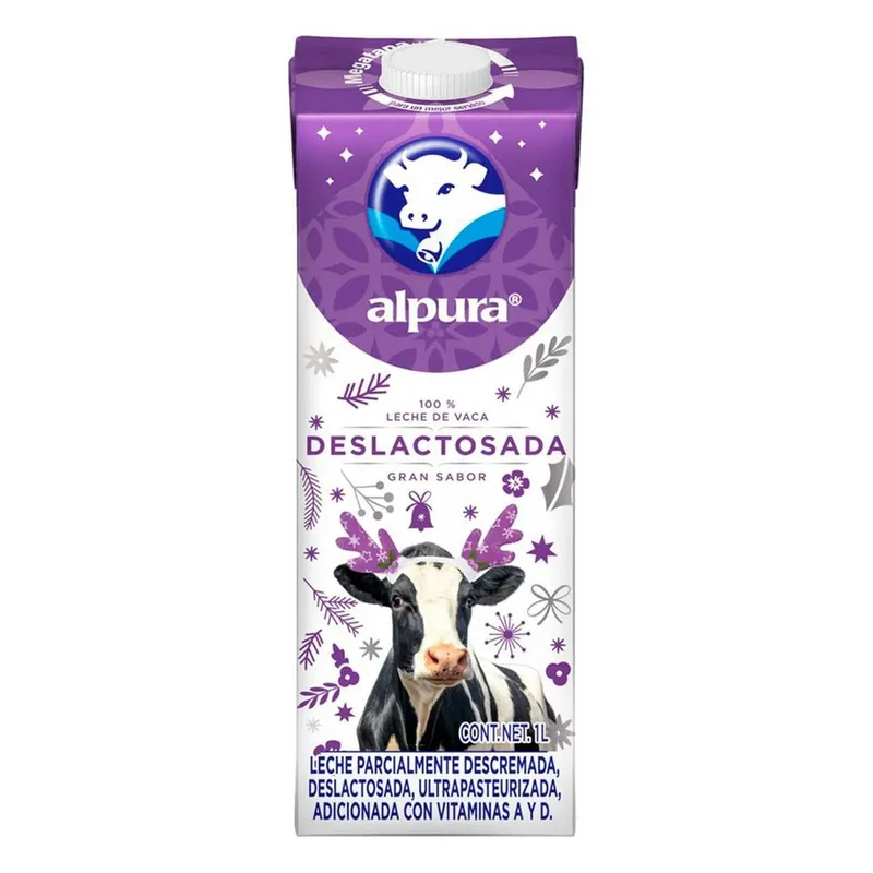 Leche Alpura Deslactosada 1L
