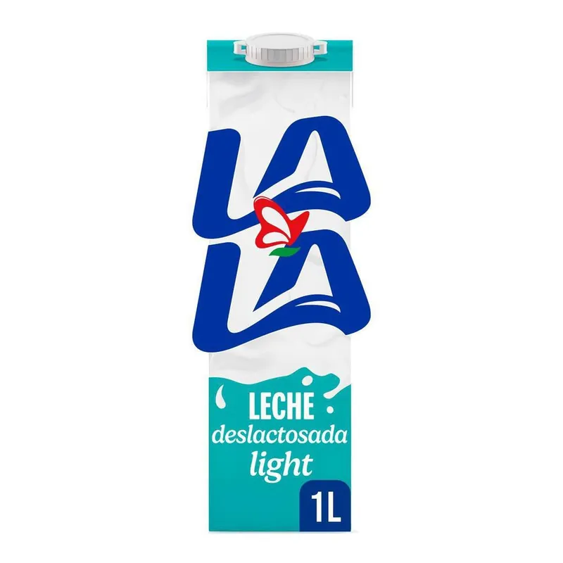 Leche Deslactosada Light Lala UHT Cartón 1L