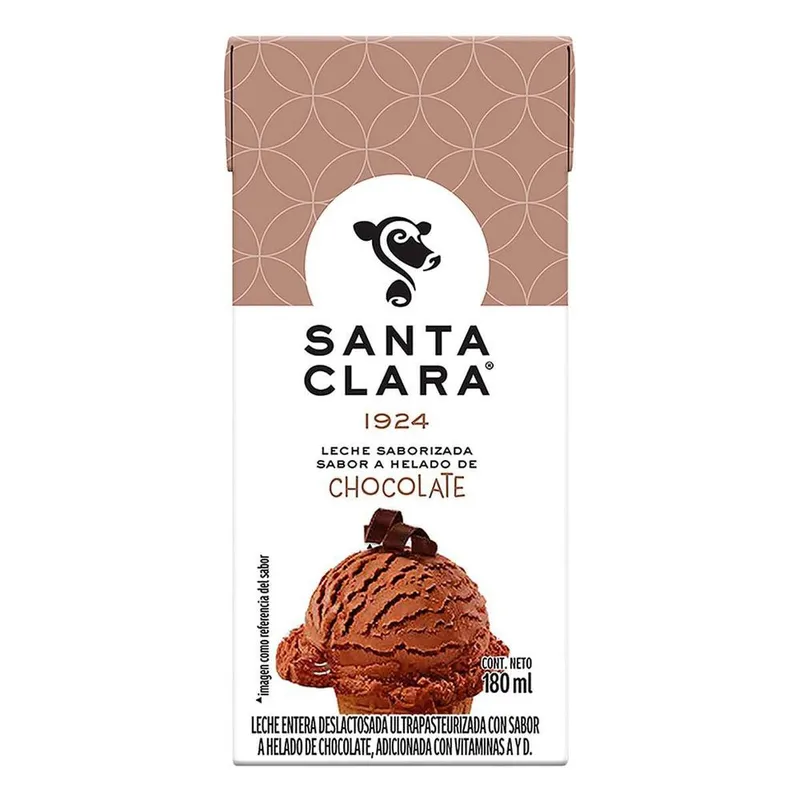 Leche Santa Clara Chocolate Ultra 180ml