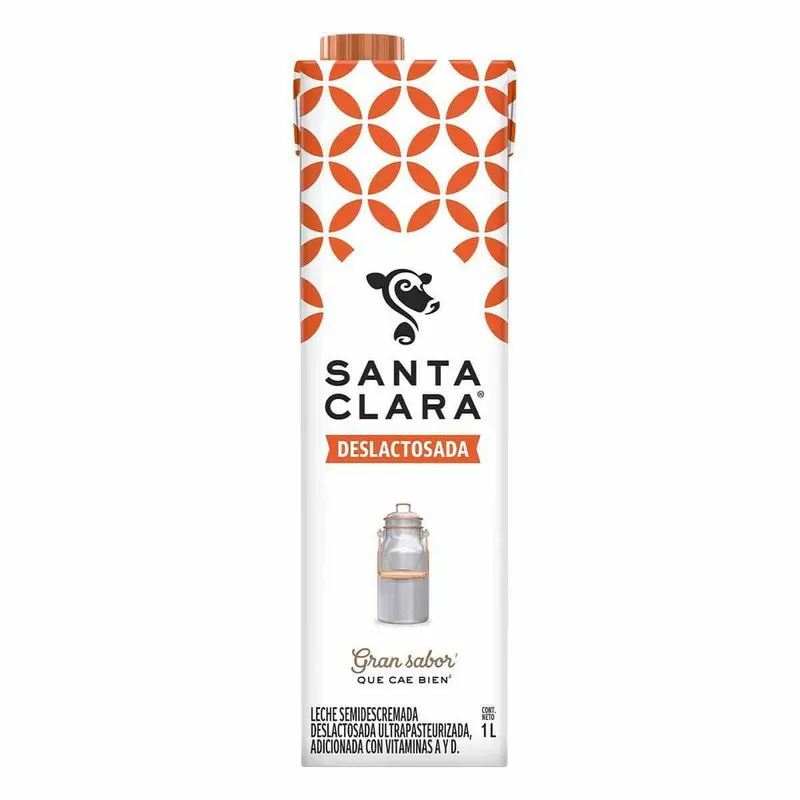 Leche Santa Clara Deslactosada 1L