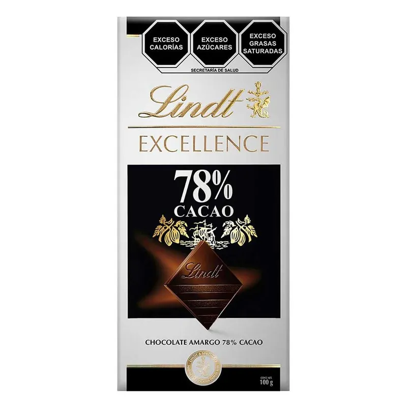 Lindt Excellence 78% Cacao Barra 100g