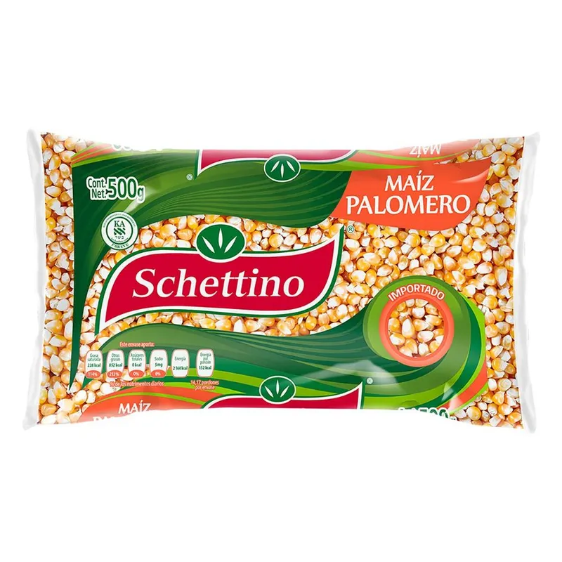 Maíz Palomero Schettino Verde 500g