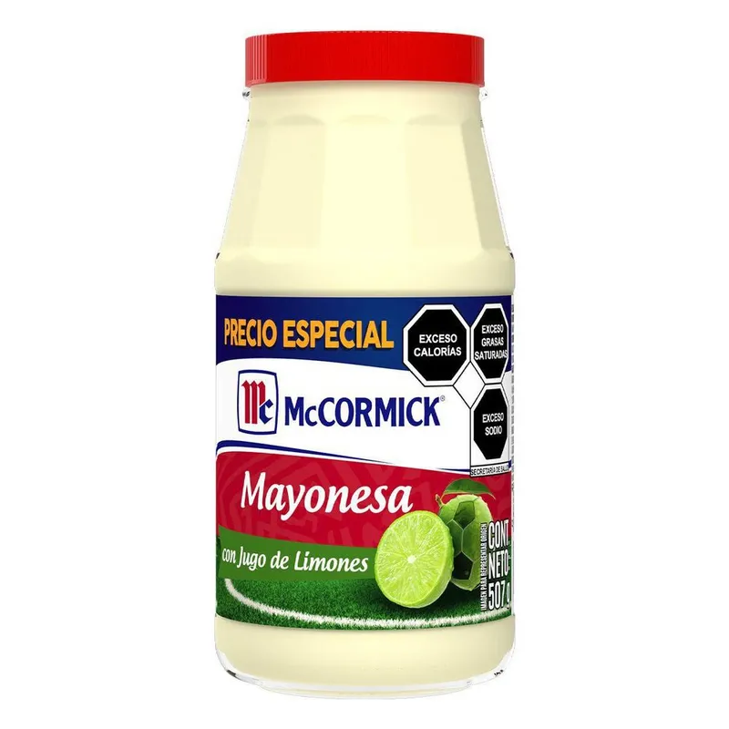 Mayonesa Mccormick Con Limón 507g