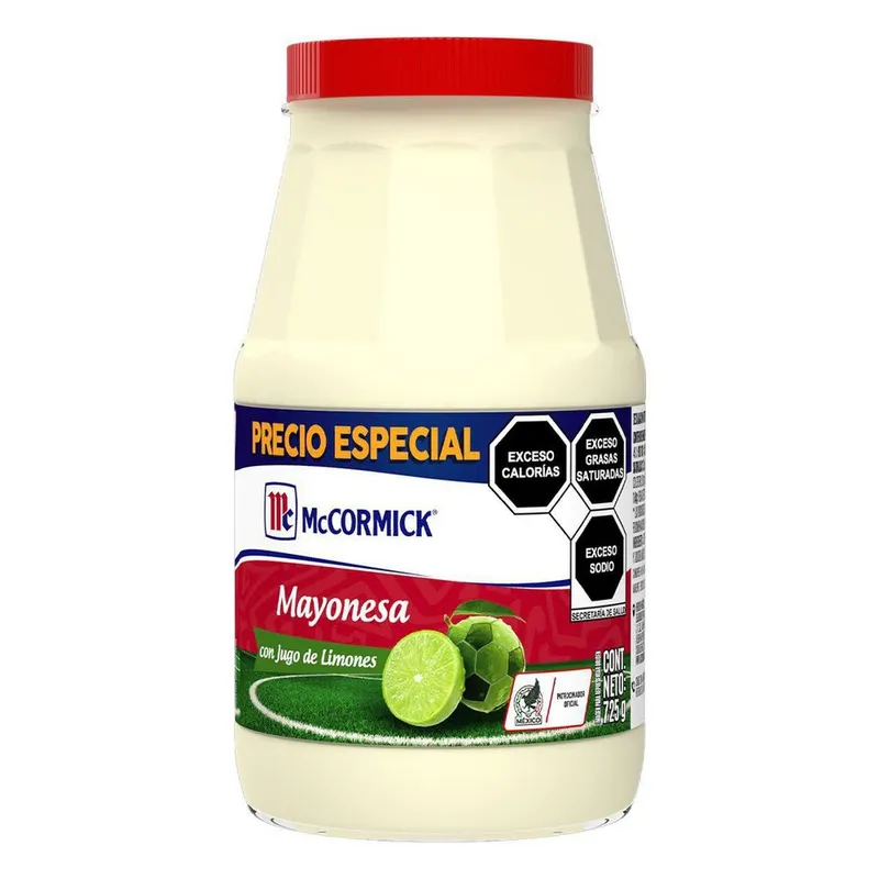 Mayonesa Mccormick Con Limón 725g