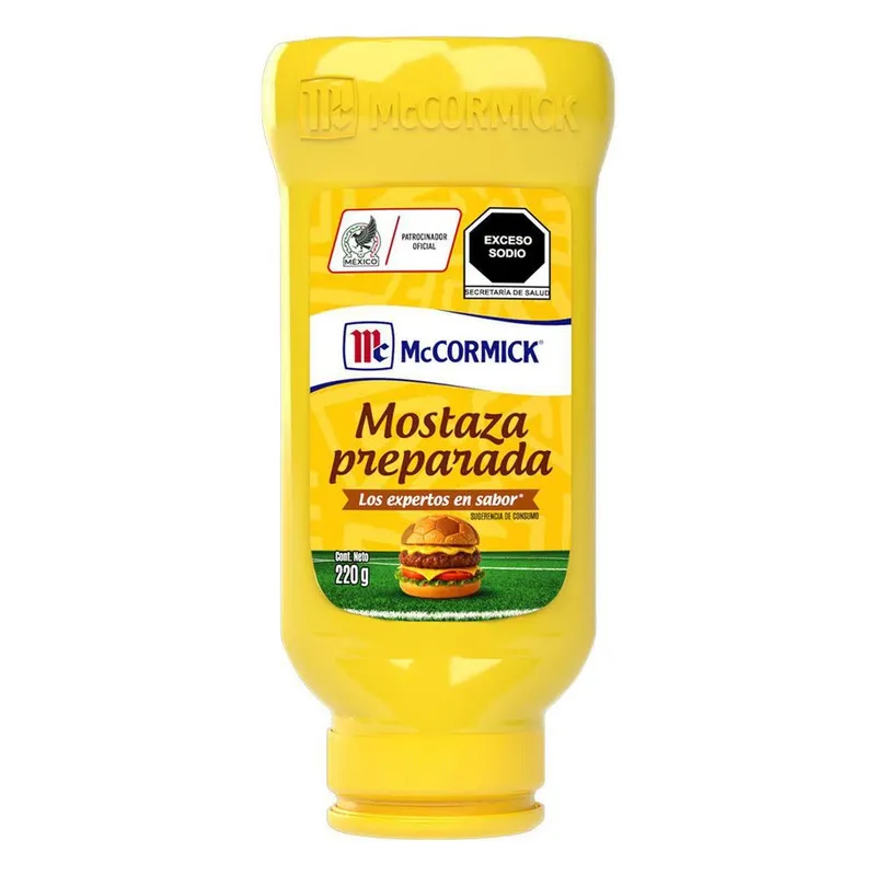 Mostaza McCormick Squeeze 220g