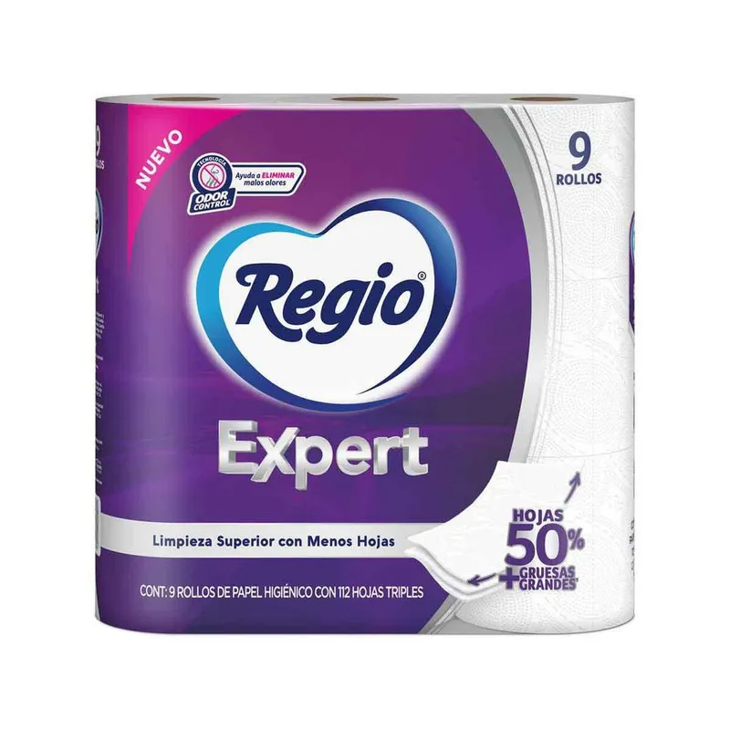 Papel Higiénico Regio Expert 9 Rollos