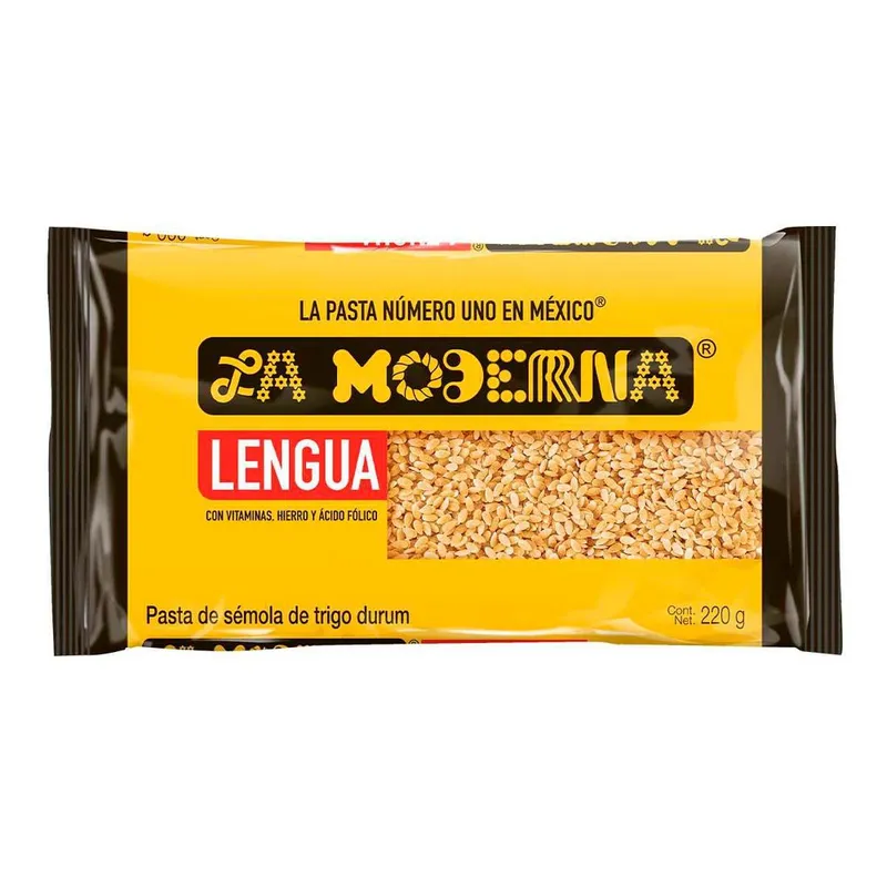 Pasta para Sopa La Moderna Lengua 220g