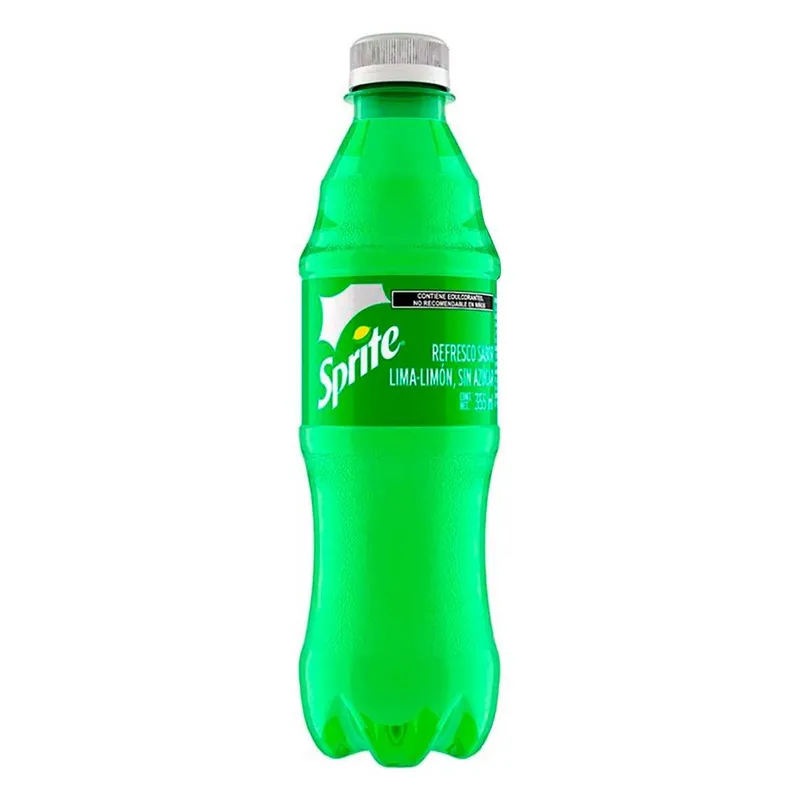 Refresco Frutal Sprite sin Azúcar Sin Azúcar sabor Lima-Limón 355ml