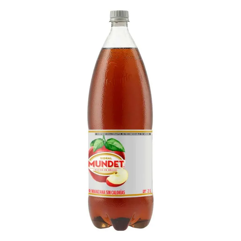 Refresco Sidral Mundet Light Manzana 2L