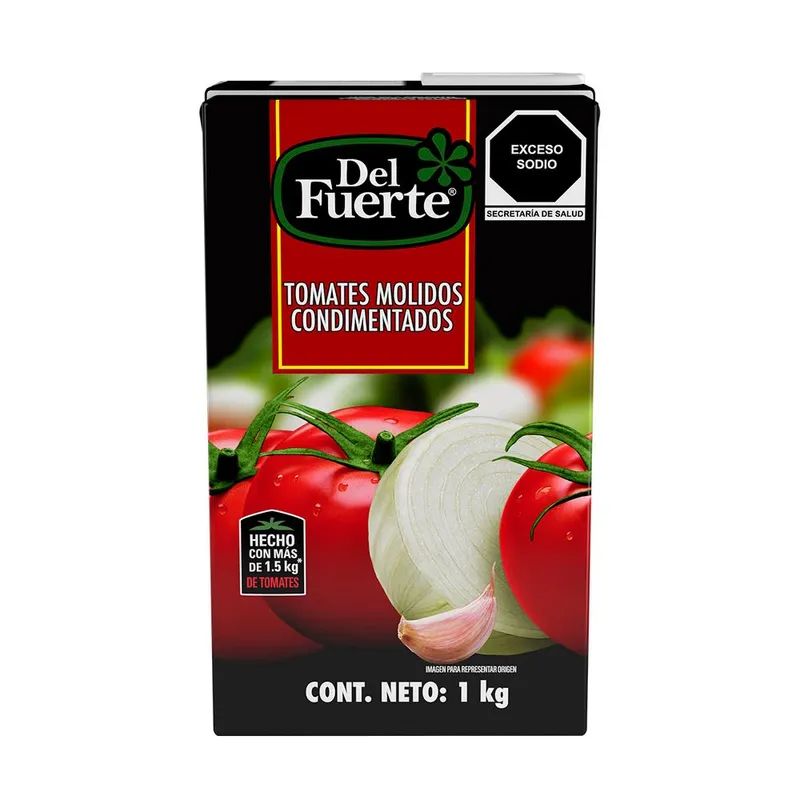 Tomates Molidos Del Fuerte Condimentados 1kg