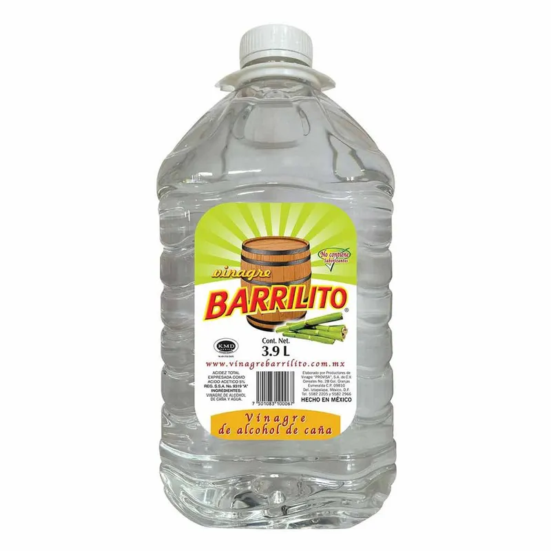 Vinagre Barrilito Blanco 3.9L